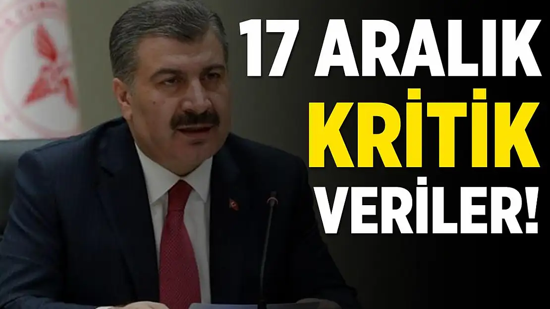 17 Aralık korona tablosu açıklanıyor! Son 24 saatte kaç kişi hayatını kaybetti, kaç yeni hasta tespit edildi?