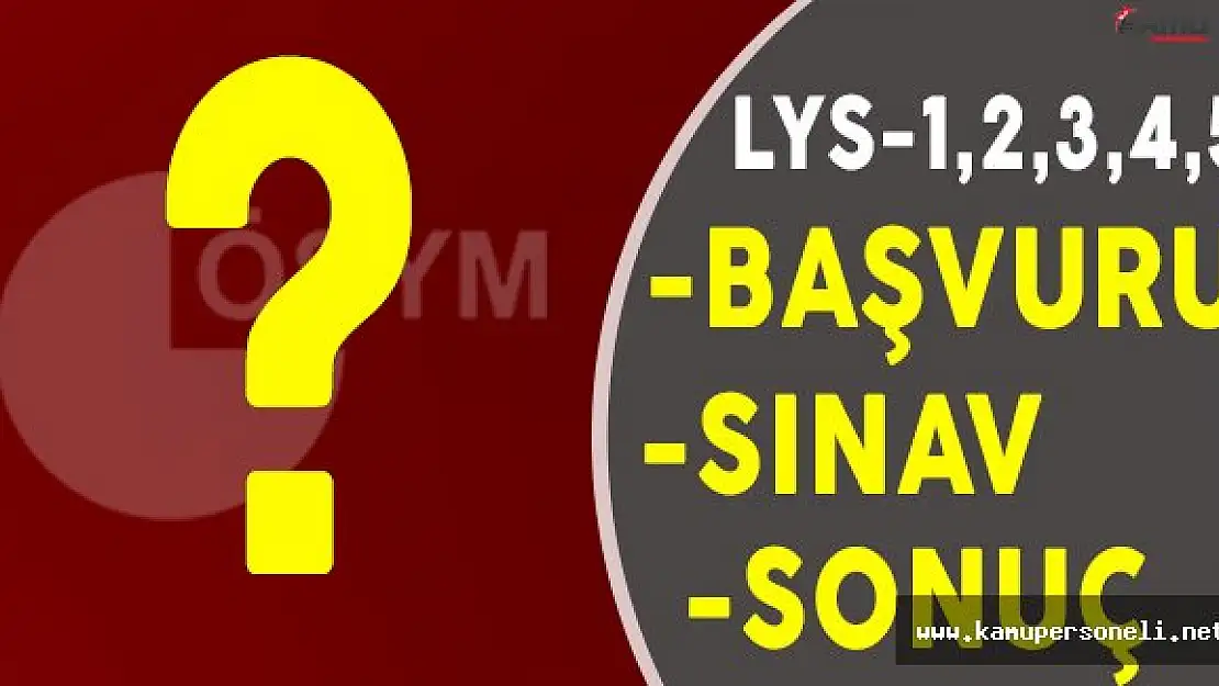 2017 LYS Tarihleri Belli Oldu ! LYS Başvuruları Ne Zaman Yapılacak?