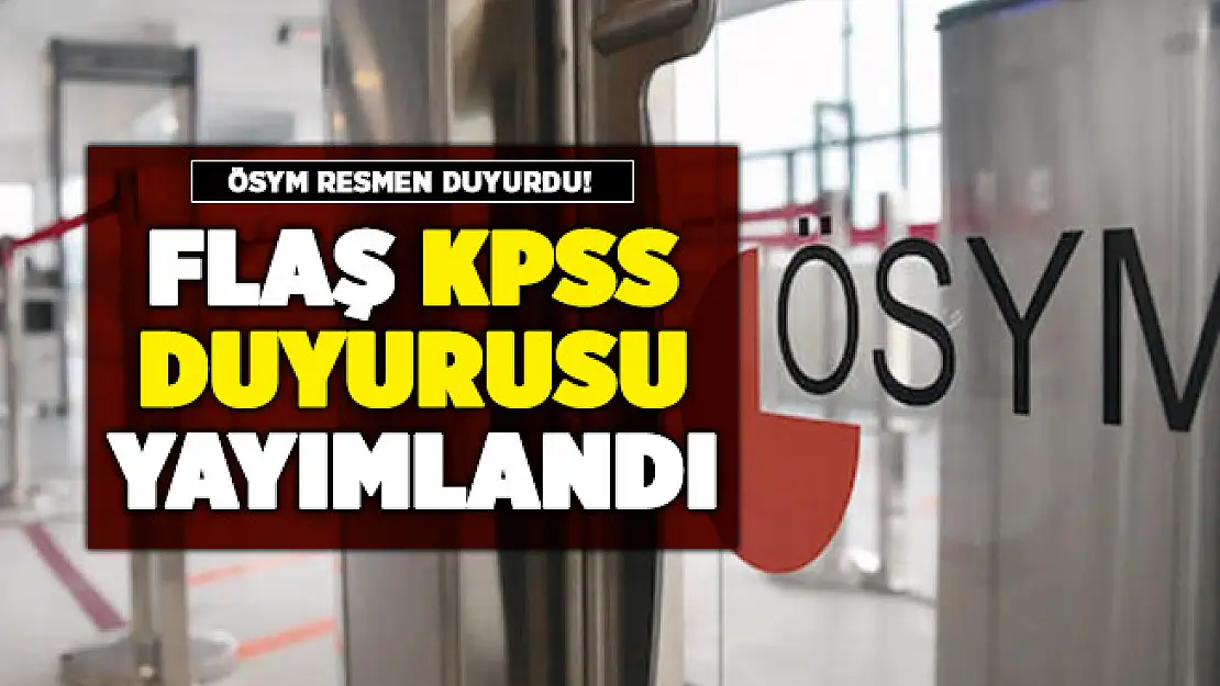 2020 KPSS ön lisans branş bazında sıralamalar yayımlandı