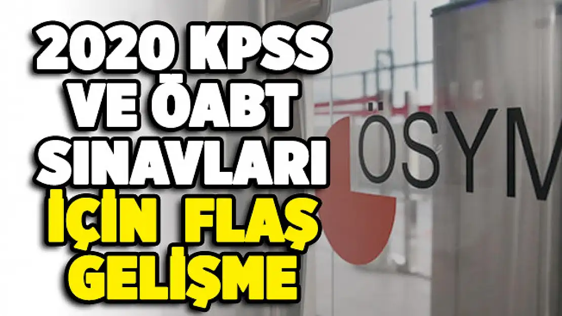 2020 KPSS ve ÖABT sınav cevap kağıtları ve aday cevapları yayımlandı