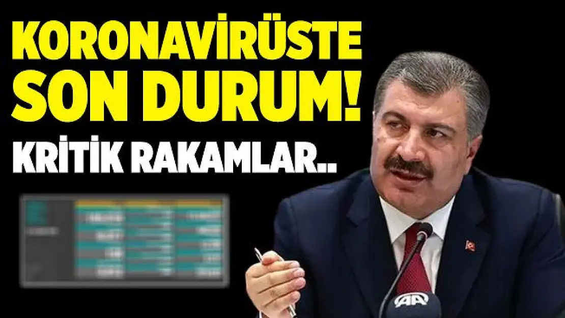 23 Kasım koronavirüs tablosu! Bugünkü vaka ve vefat sayısı..