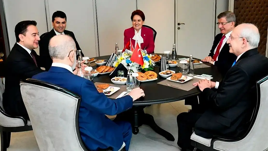 6'lı masa 13.Cumhurbaşkanı adayını sonunda açıklıyor! Gözler Pazartesi gününe çevrildi! Millet İttifakında son durum ne oldu?