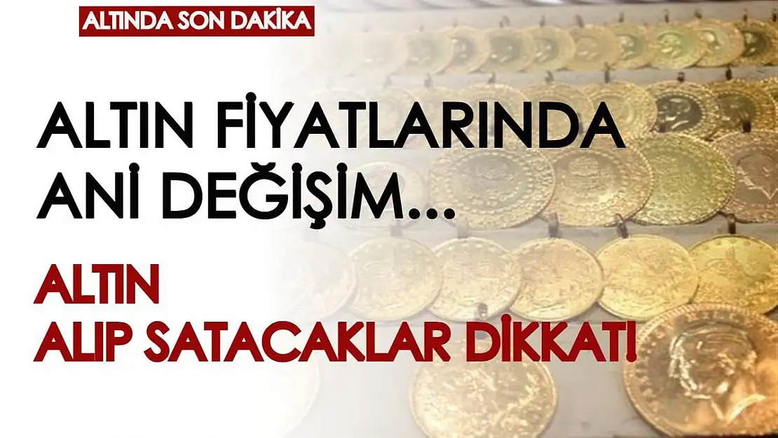 Altına yatırım yapanlar! Gram ve çeyrek altında ani değişimler yaşanıyor! 3 Aralık güncel gram altın, çeyrek altın fiyatları...