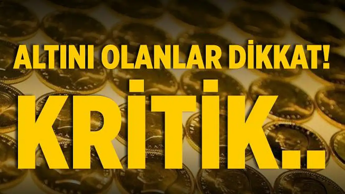 Altını olanlar dikkat! Altın fiyatları hareketlenmeye başladı! 13 Eylül gram ve çeyrek altın fiyatları