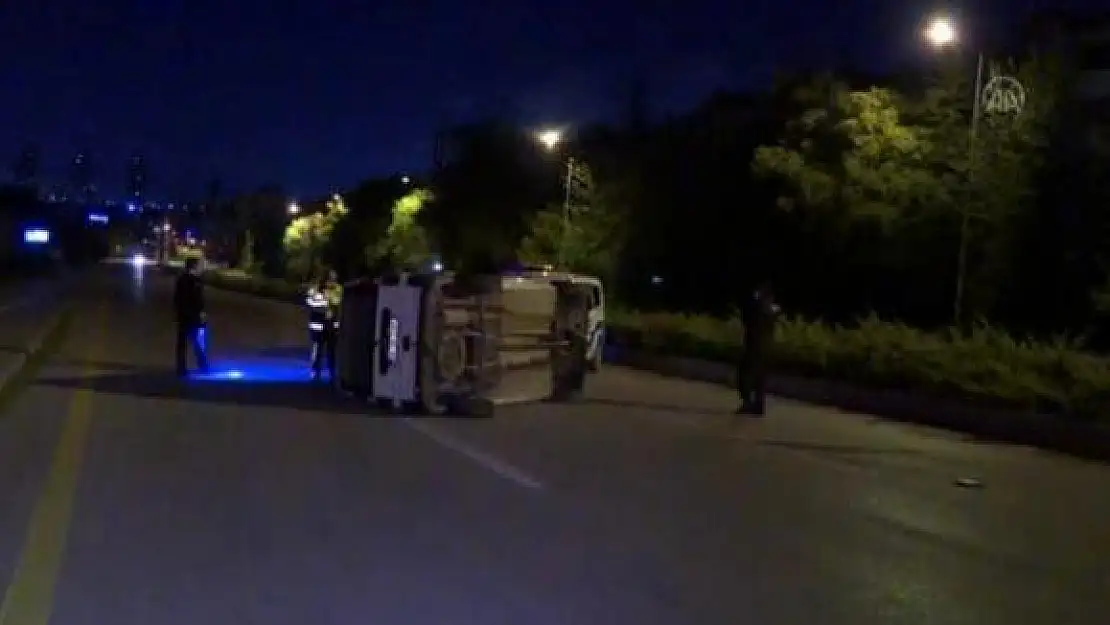 Ankara'da akılalmaz kaza! Biri ağır, yaralılar var