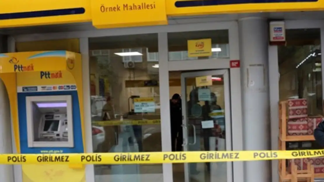 Ankara'da PTT Şubesi Soyuldu! PTT Şubesinde Soygun