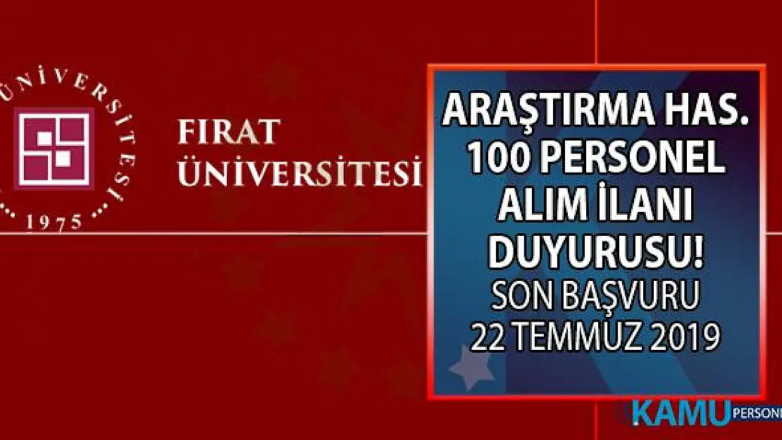 Araştırma hastanesi 22 Temmuz'a kadar en az önlisans ve lisans mezunu 100 sağlık personeli alımı yapıyor!