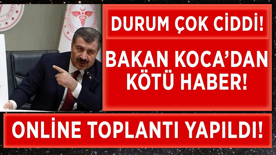 Bakan Koca'dan kötü haber! Yoğun bakım doluluk oranları..
