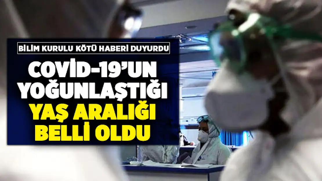 Bilim Kurulu corona virüsün yoğunlaştığı yaş aralığını paylaştı
