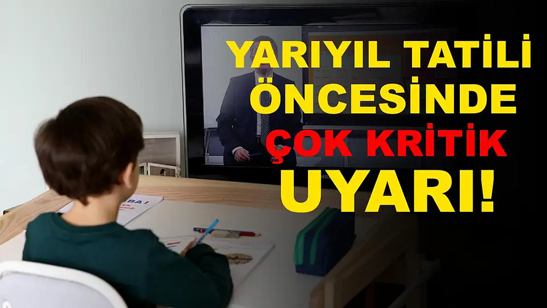 Bilim Kurulu Üyesinden kritik açıklama! Yarıyıl tatilinde bunlara uyulmazsa..