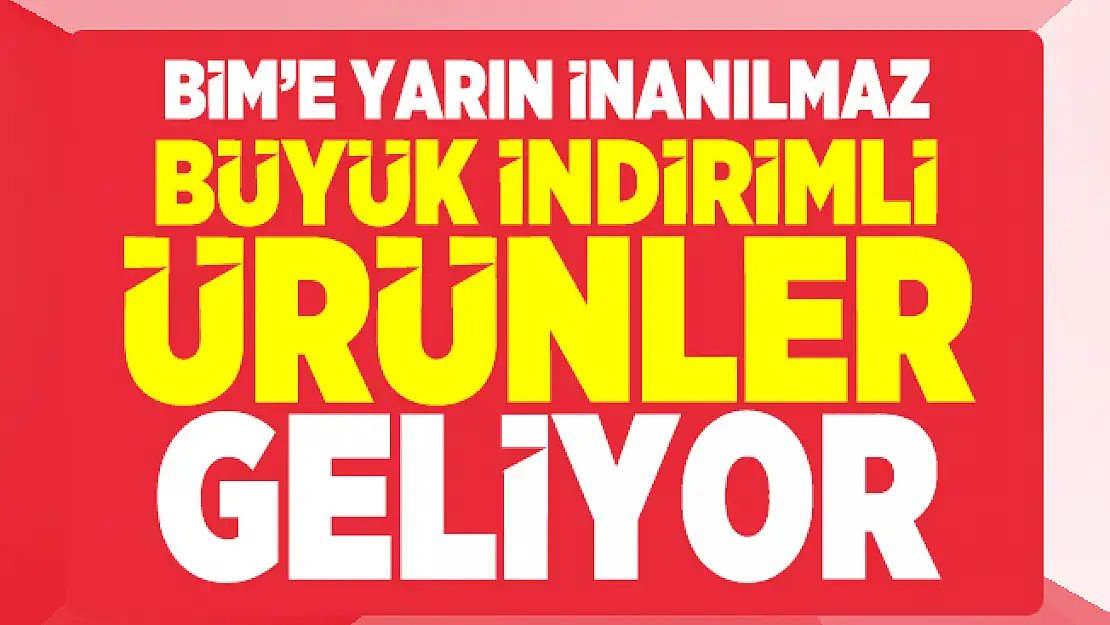 Bim Aktüel indirim kataloğu yayınlandı! 20 Kasım Bim İnanılmaz büyük indirimli ürünler geliyor