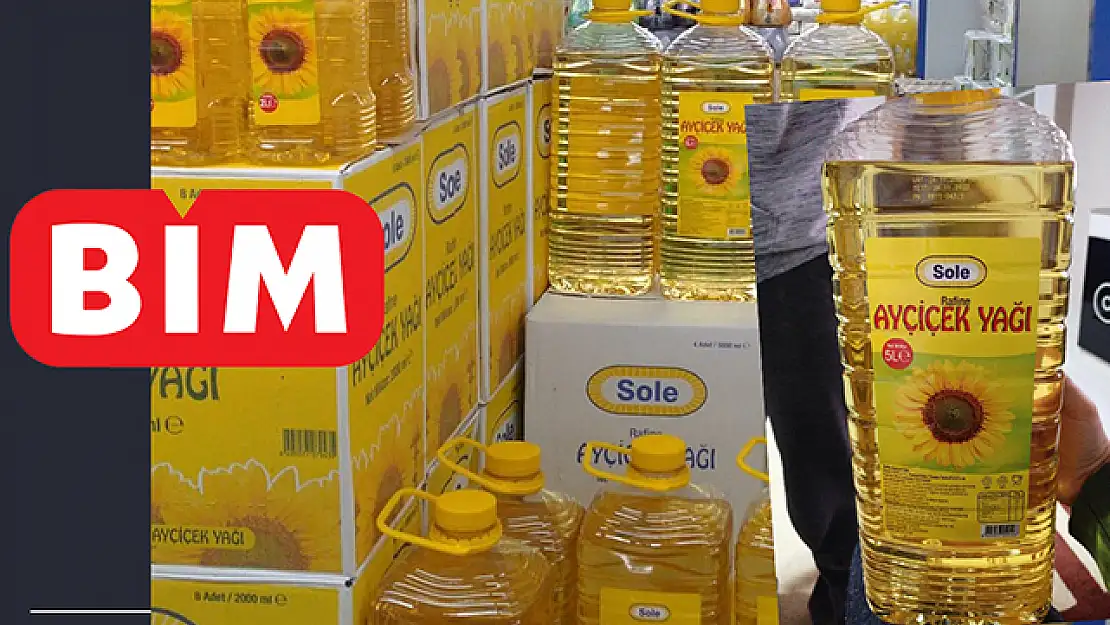Herkes bugün BİM'e akın edecek: Çok büyük indirim başladı: 5 litre ayçiçek yağı 142 TL'ye satılıyor