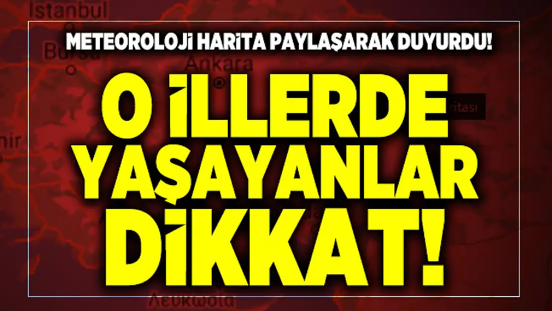 Bugün hava durumu nasıl olacak? Meteoroloji açıkladı! İstanbul, Ankara ve İzmir hava durumu....
