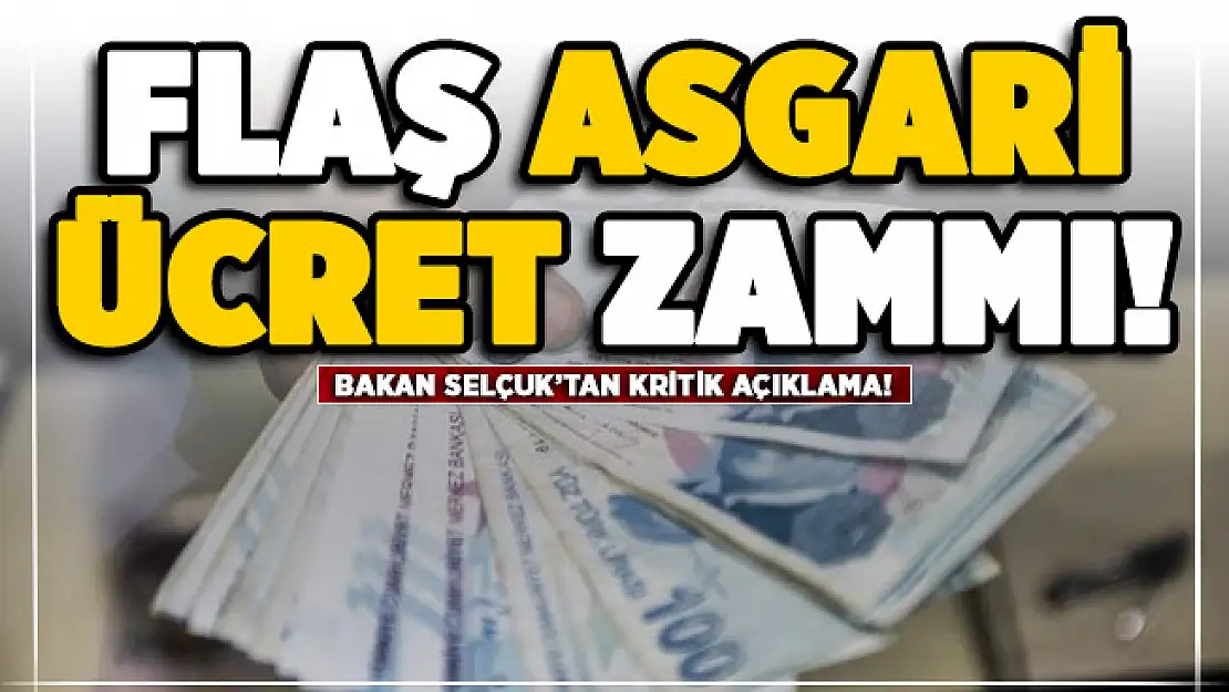 Çalışma Bakanlığından flaş asgari ücret zammı açıklaması! 2021 asgari ücret zammı ne kadar olacak?
