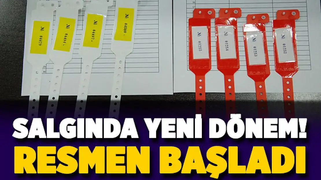 Corona virüs salgınında yeni dönem resmen başladı!