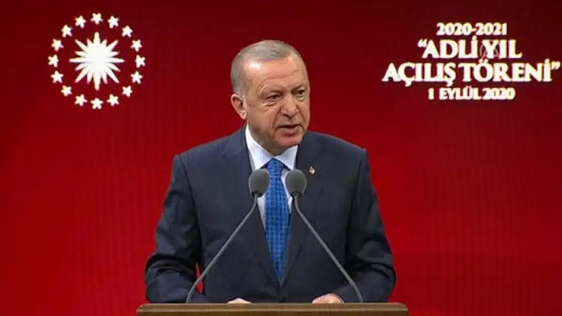 Cumhurbaşkanı Erdoğan duyurdu! 2020-2021 Adli Yıl bugün başladı!