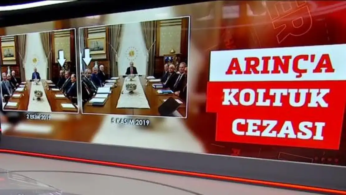 Cumhurbaşkanlığı YİK toplantısında Arınç'a koltuk cezası verildi!