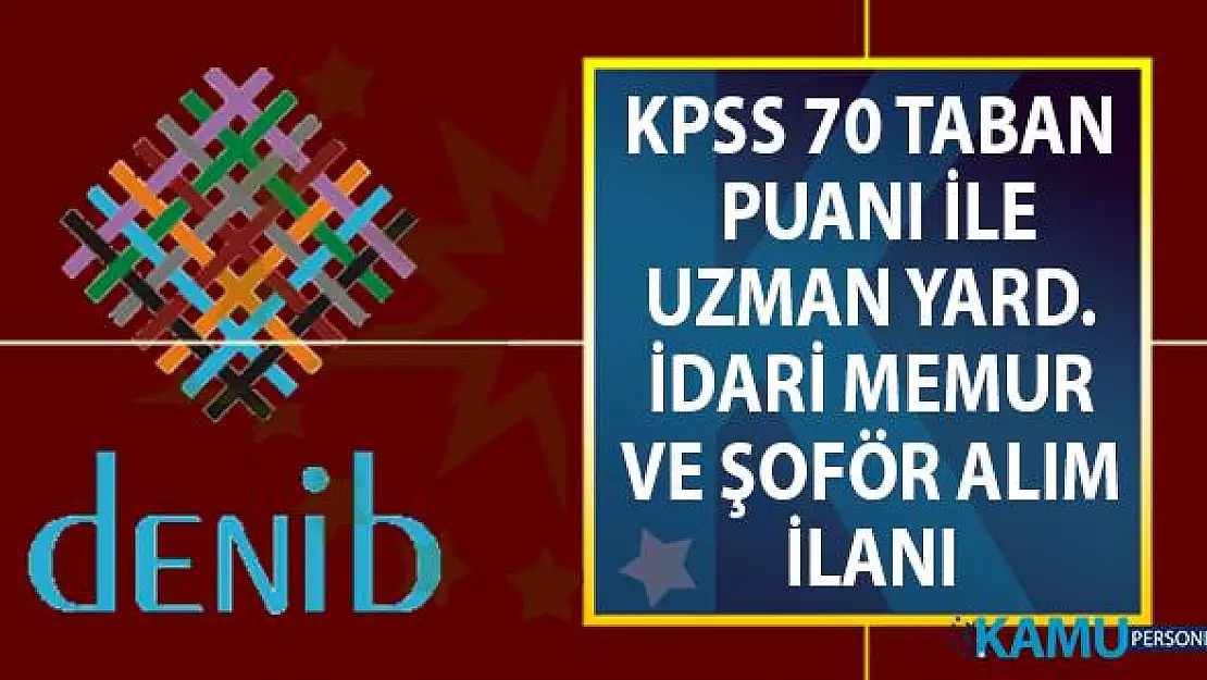 Denizli İhracatçılar Birliği personel alım ilanı