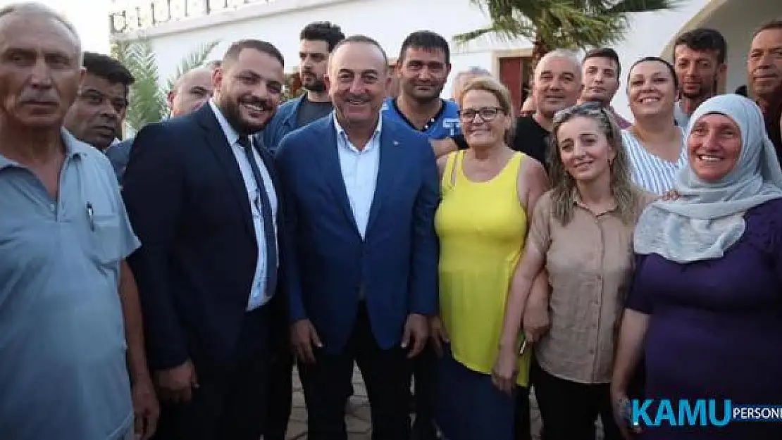 Dışişleri Bakanı Mevlüt Çavuşoğlu Kuzey Kıbrıs Türk Cumhuriyeti'ni ziyaret diyor