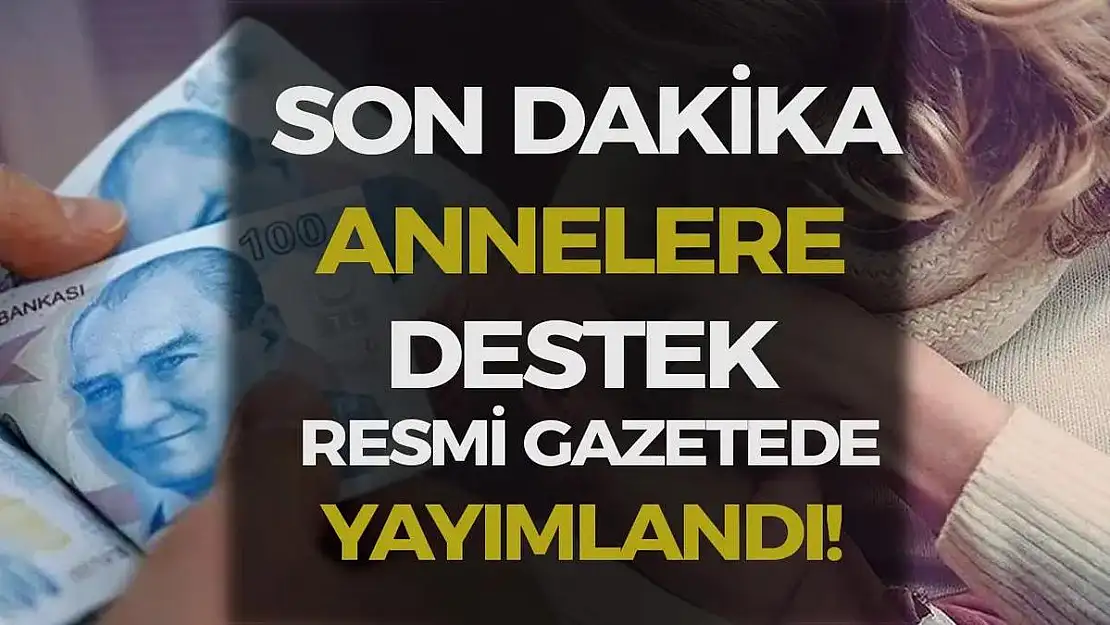 DOĞUM YARDIMI YÖNETMELİĞİ YÜRÜRLÜĞE GİRDİ: 5.000 TL'YE KADAR DESTEK!