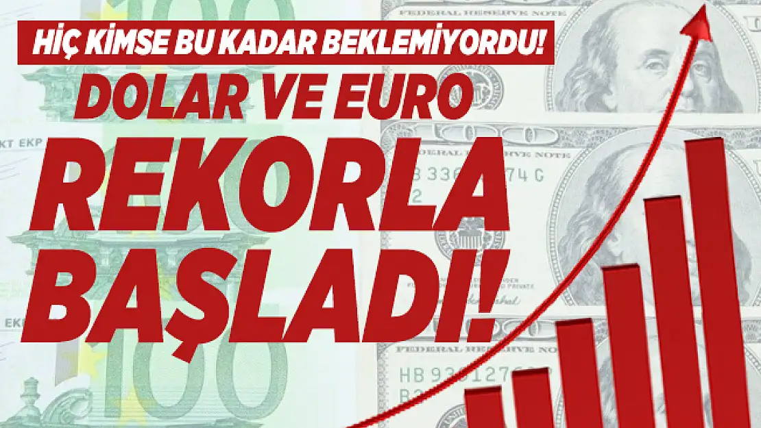 Dolar ve euro rekorla başladı! 7 Ekim 2020 Son dakika canlı döviz kuru