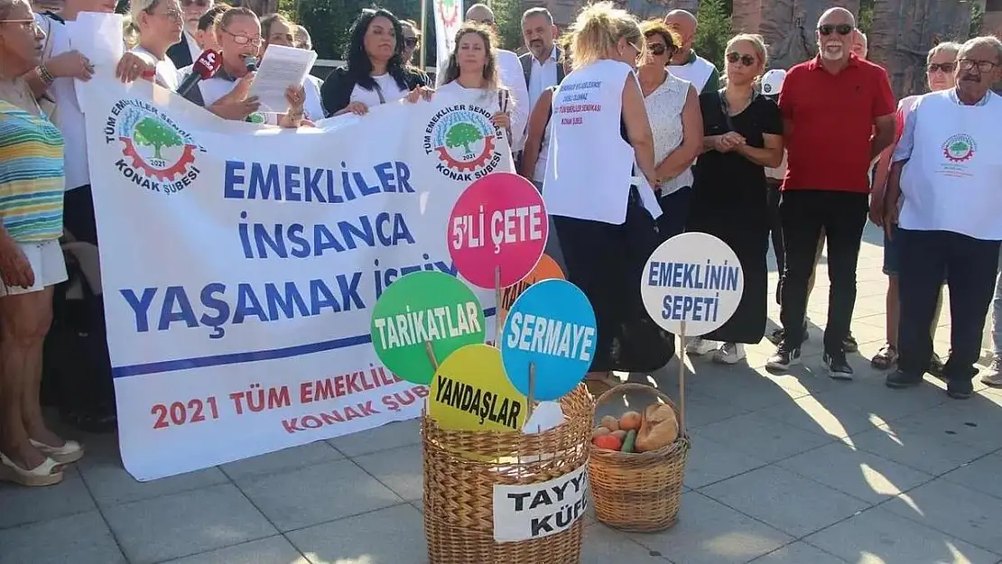 Emekli sendikası isyan etti: 'Hakkımızı istiyoruz, sadaka değil'