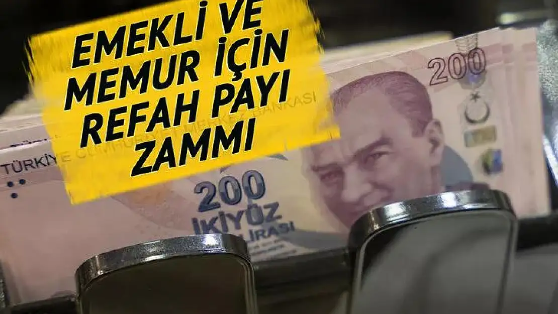 Emekli ve memura refah payı ek zam oranı belli oldu! Cumhurbaşkanı Erdoğan açıkladı: İşte zamlı emekli maaşı tablosu