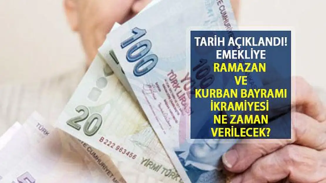Emeklinin Ramazan ve Kurban Bayramları'nda Alacağı İkramiye Tarihleri Netleşti! İkramiye Ne Zaman Verilecek?