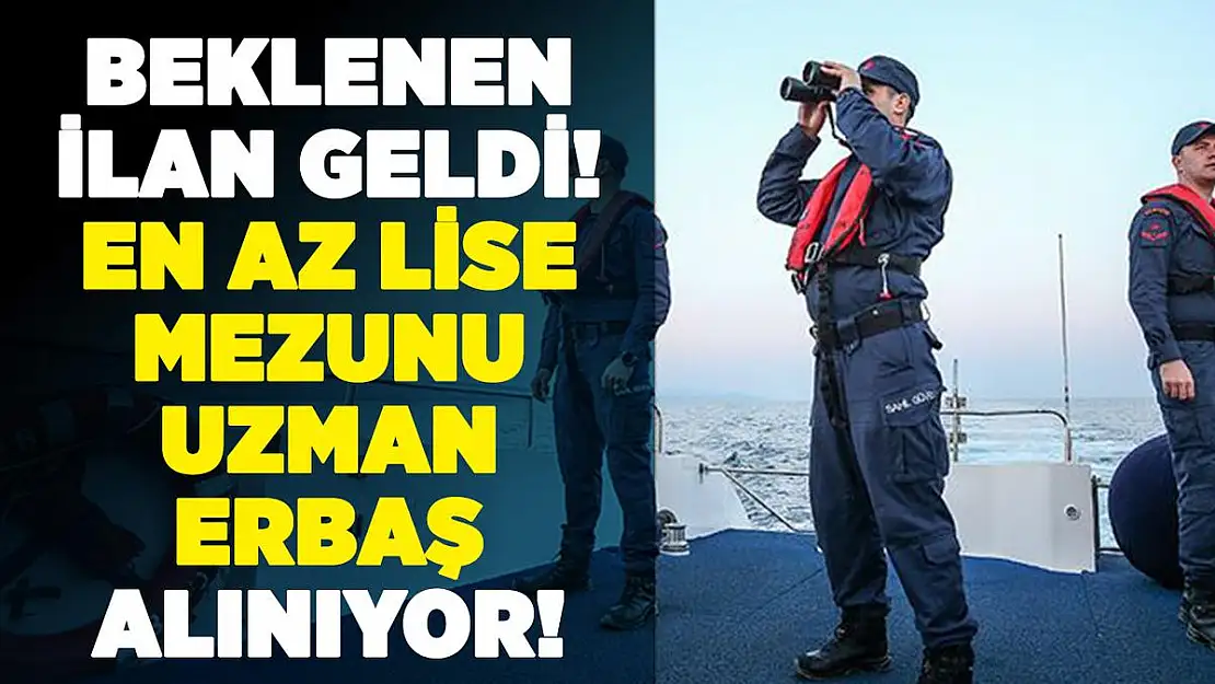 En az lise mezunu uzman erbaş alım ilanı yayımlandı!