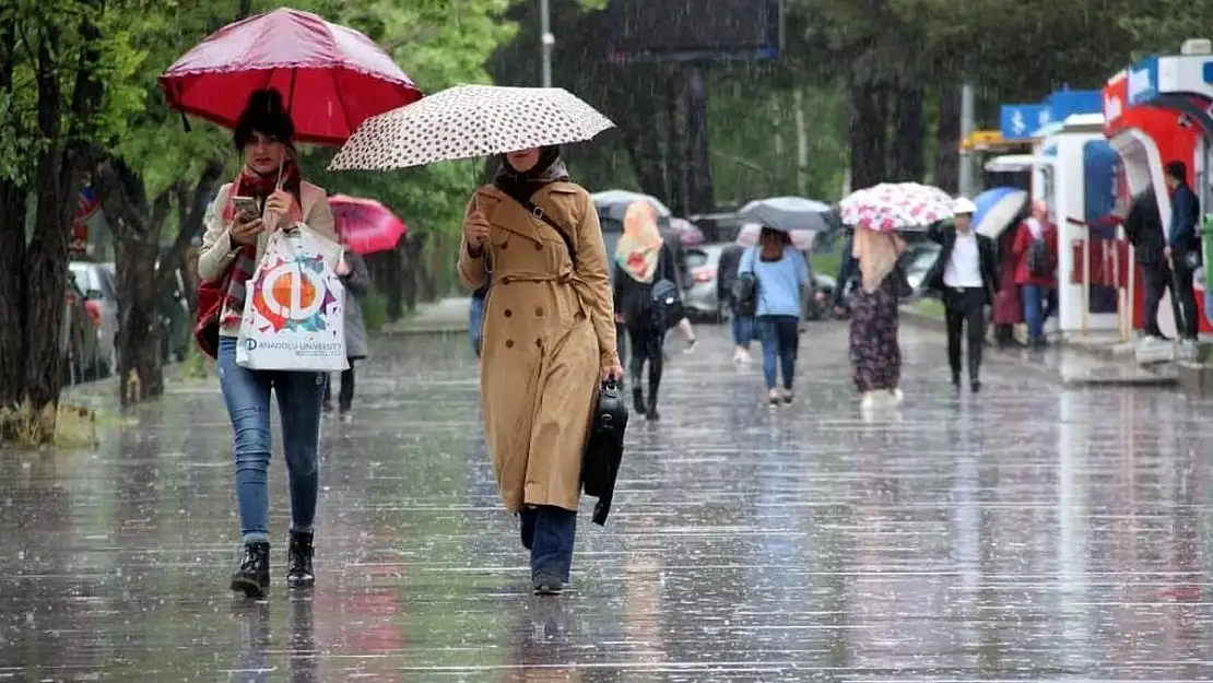 Erzincan'da Yerel Kuvvetli Yağış Uyarısı