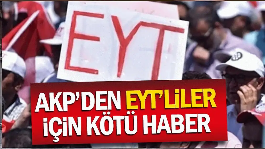 EYT'lilere yine kötü haber! AKP ve MHP tarafından kabul görmedi