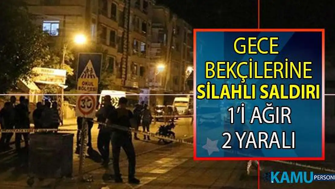 Gece bekçisine silahlı saldırı! Batman'da kimlik GBT'si sormak isteyen bekçiye silahlı saldırı düzenlendi!