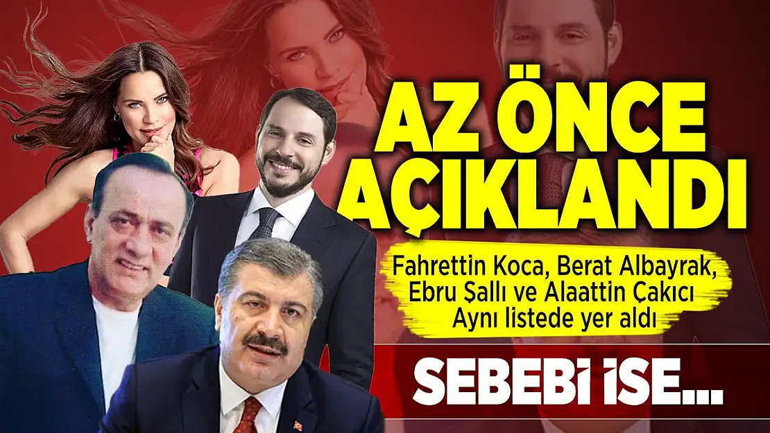 Google açıkladı! Fahrettin Koca, Berat Albayrak, Ebru Şallı ve Alaattin Çakıcı en çok aranan isimler oldu