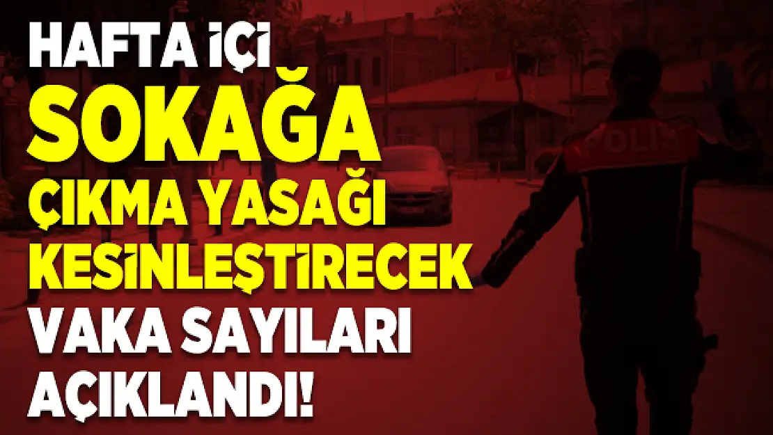 Hafta içi sokağa çıkma yasağı kesinleştirecek vaka sayıları açıklandı! Türkiye 28 Kasım corona tablosu