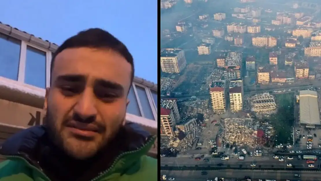 Hatay doğumlu fenomen CZNBurak canlı yayında ağlayarak destek istedi!