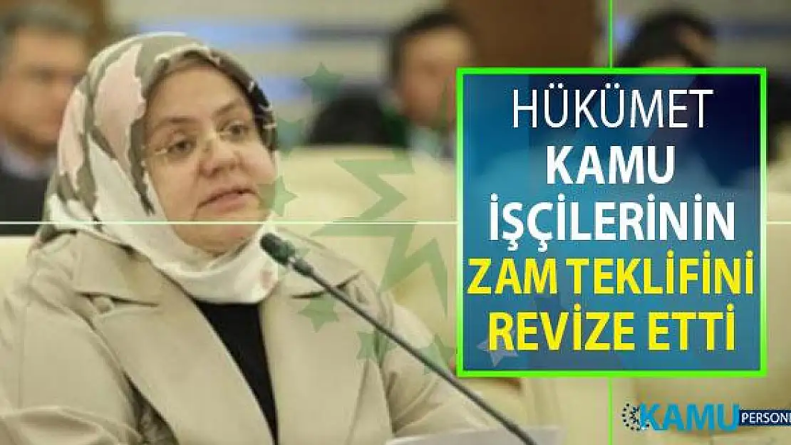 Hükümet Kamu İşçilerine Zam Teklifini Revize Etti