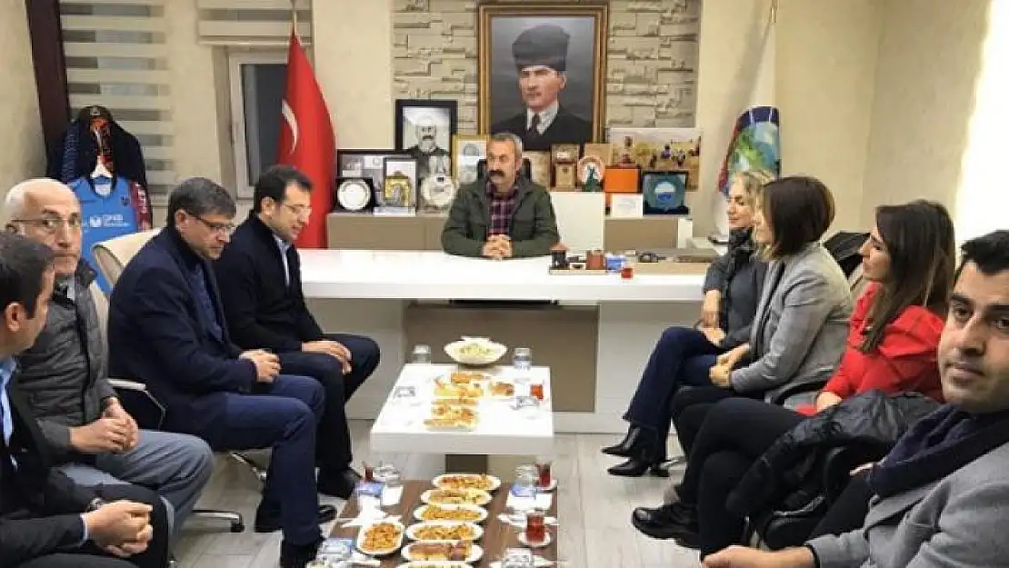 İmamoğlu Tunceli Belediye Başkanı Mehmet Maçoğlu'nun konuğu oldu!