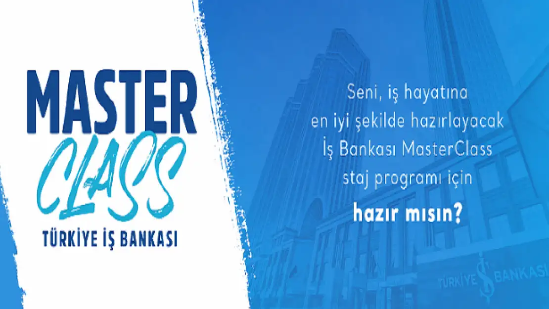 İş Bankası personel alımı için yeni staj programı açıkladı!