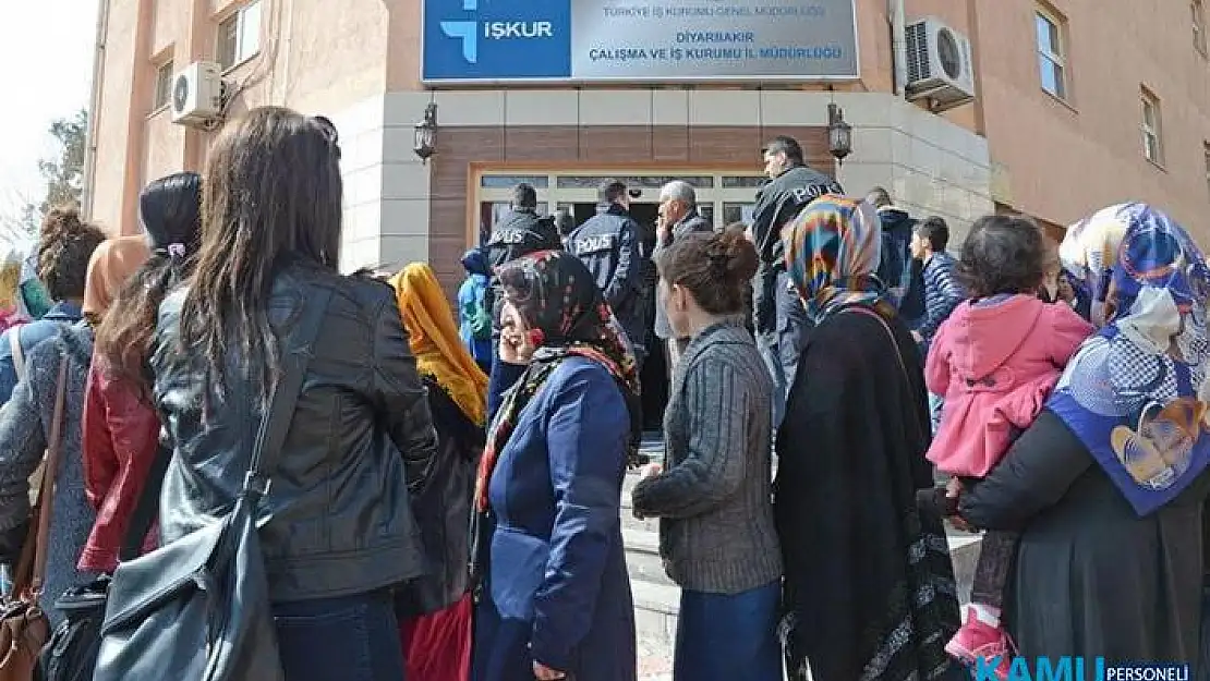 İŞKUR 1 milyon personel alımı yapılacak! 2500 TL ödeme yapılacak...