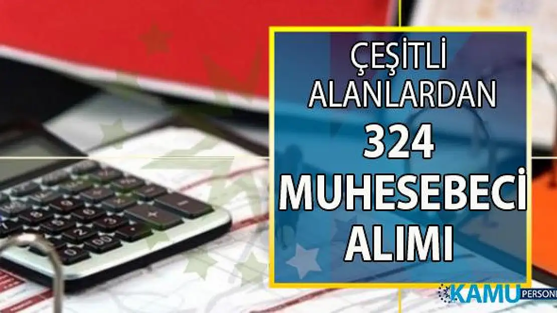 İŞKUR tarafından çeşitli alanlardan 324 Muhasebeci alımı yapılacak!