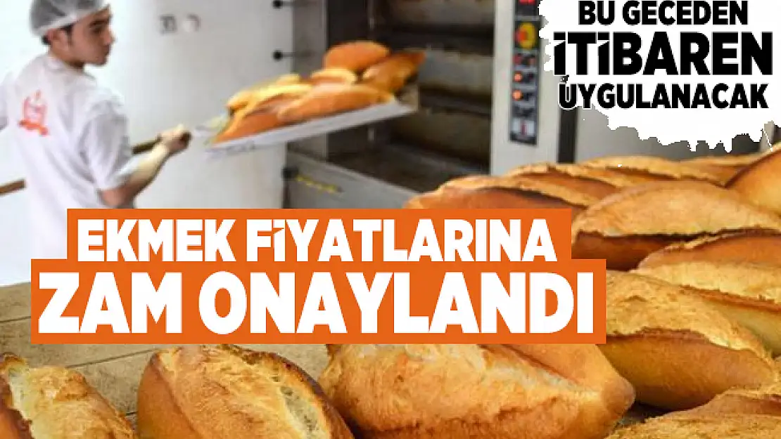 İstanbul'da ekmek fiyatlarına zam gelmesi onaylandı! Bu geceden itibaren geçerli olacak!