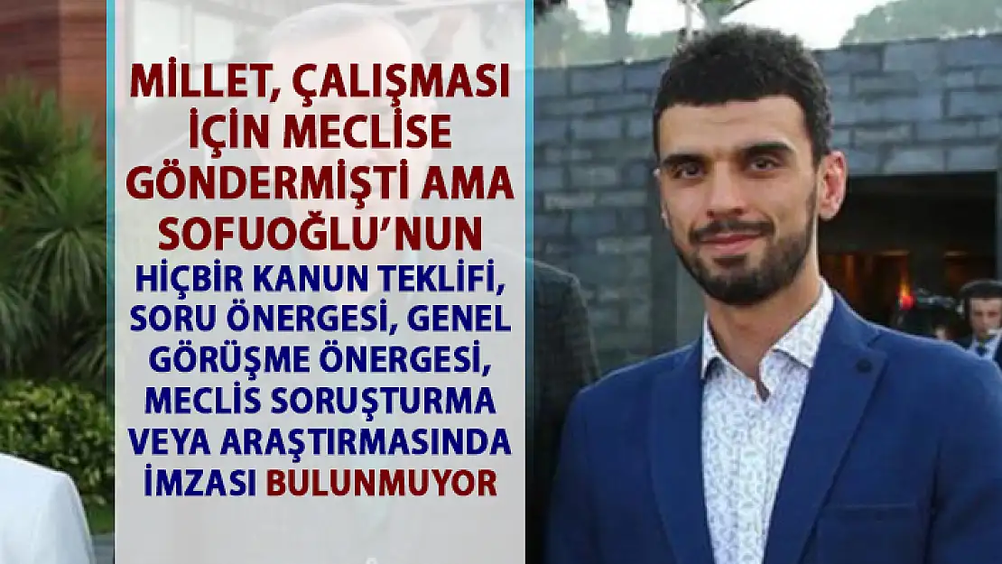 Kenan Sofuoğlu'nun Milletvekilliği boyunca yaptığı çalışmalar!