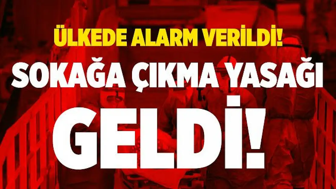 Koronavirüs kabusu büyümeye devam ediyor! Bir ülkeye daha sokağa çıkma yasağı!