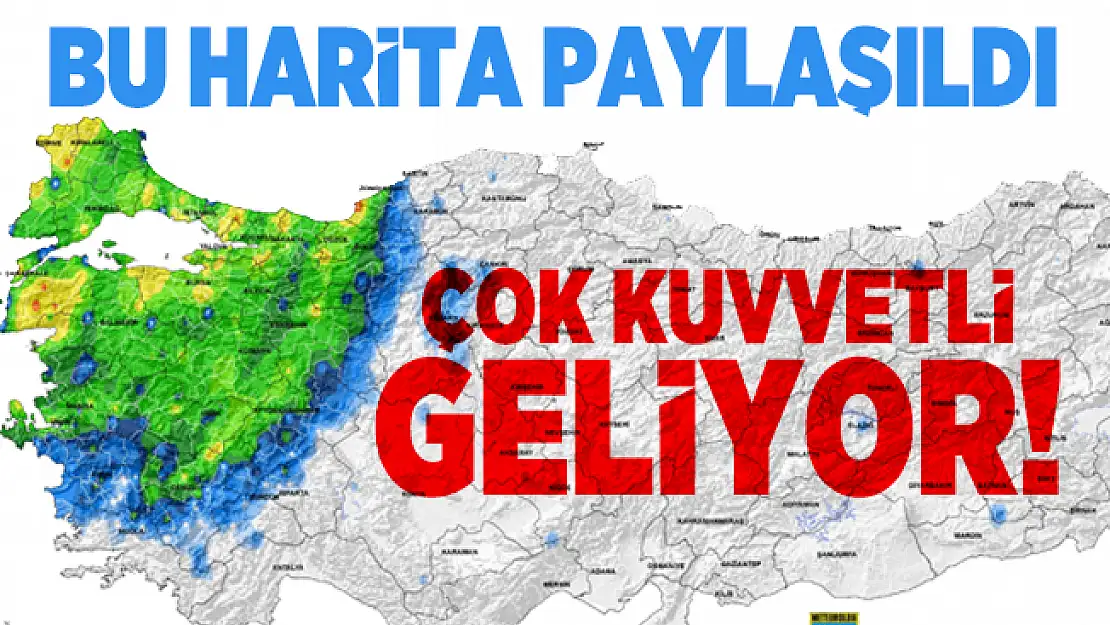 Meteorolojiden kritik uyarı! İstanbul, İzmir, Çanakkale başta olmak üzere çok sayıda ile çok kuvvetli sağanak yağış geliyor!