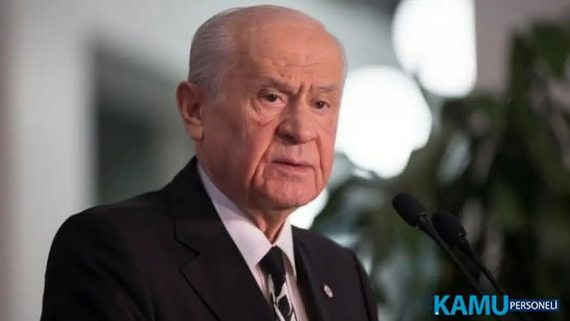 MHP Lideri Bahçeli'den Güvenli Bölge Açıklaması: Kontrol Bizde Olmalı