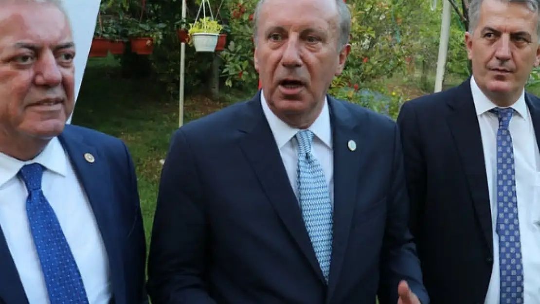 Muharrem İnce'den erken seçim açıklaması!