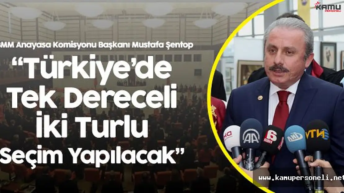 Mustafa Şentop'tan 'Türk Tipi Başkanlık Sistemi' Açıklaması