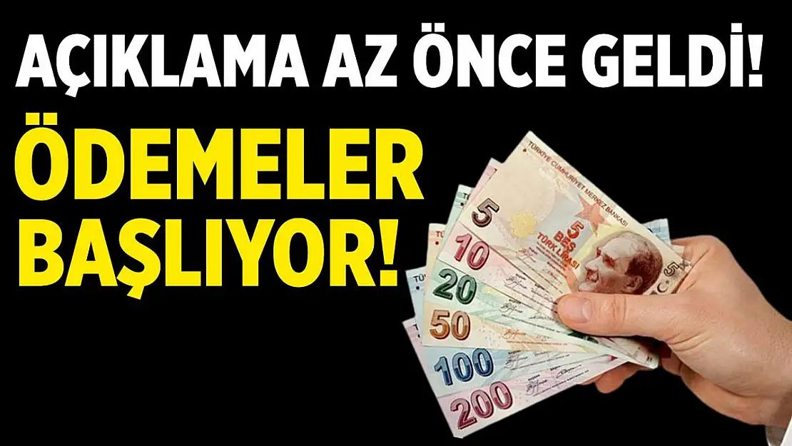 Nakdi ücret desteği ödemeleri 8 - 9 Aralık tarihinde yapılacak!
