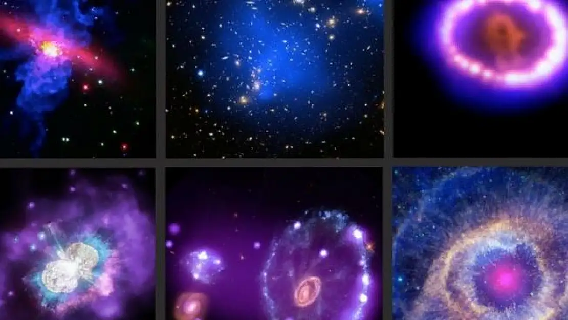 NASA Dünya'ya doğru yönelen bir galaksinin görüntülerini paylaştı!