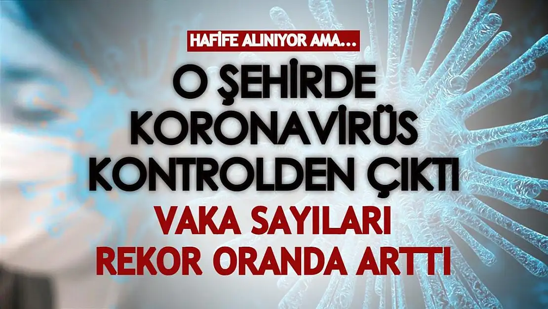 O şehirde koronavirüs kontrolden çıktı! Hafife alınıyor ama vaka sayıları rekor seviyede artıyor